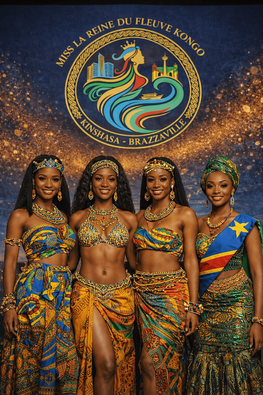 Miss la reine du fleuve Kongo — portrait